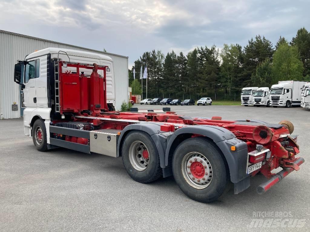 MAN TGX 26.500 6X2 Vinçli kamyonlar