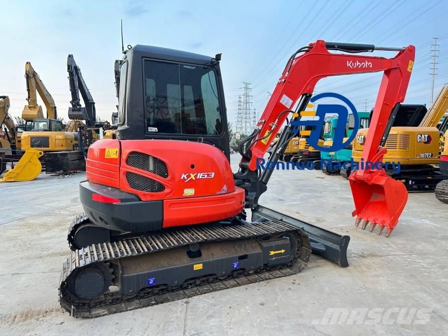 Kubota KX163 Mini ekskavatörler, 7 tona dek