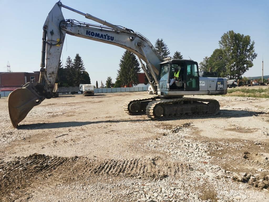 Komatsu PC 350 Paletli ekskavatörler