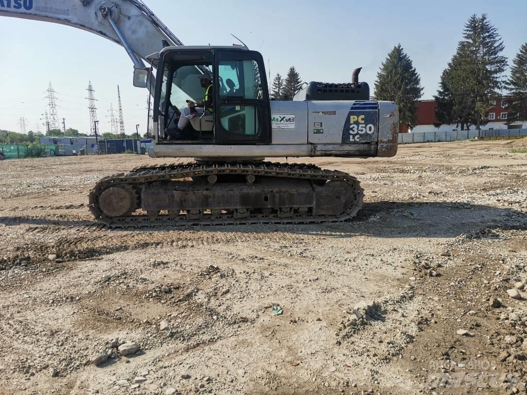 Komatsu PC 350 Paletli ekskavatörler