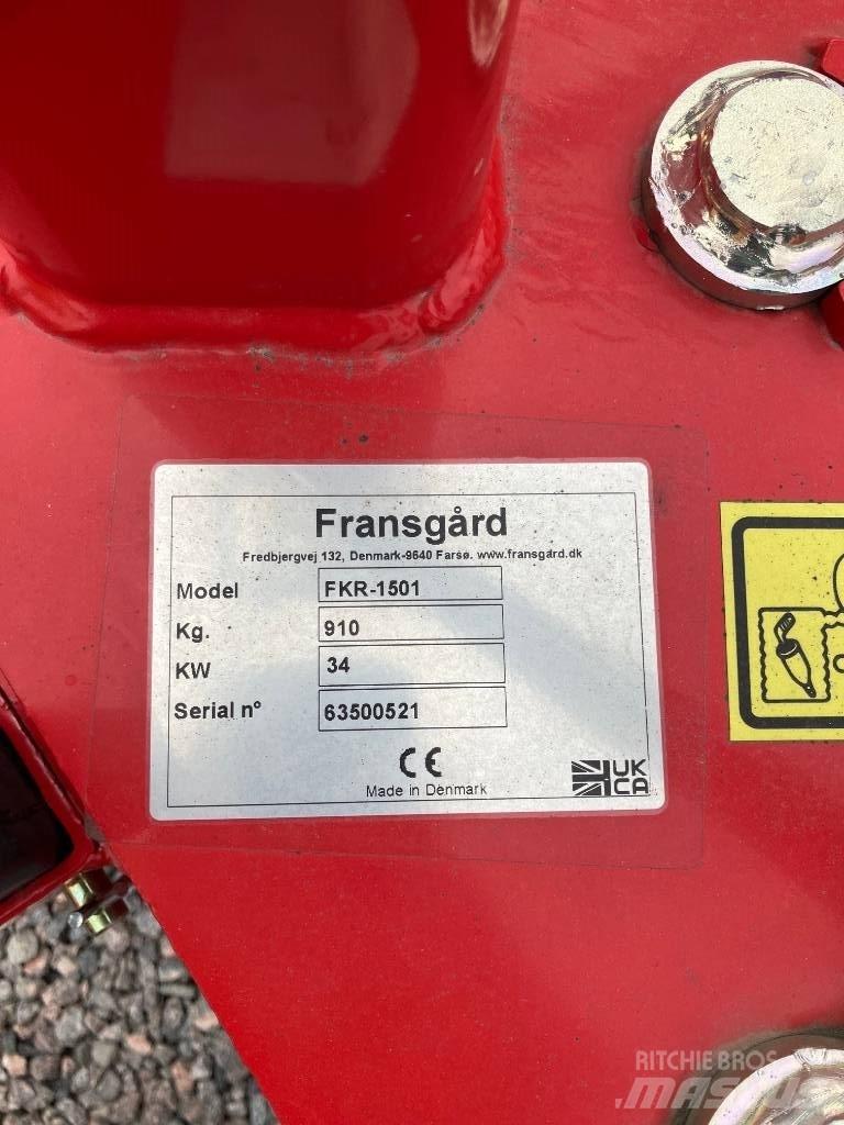 Fransgård FKR1501 Hasat makineleri