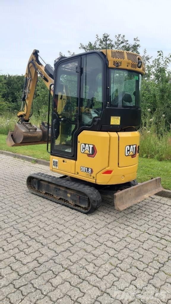 CAT 301.8 Mini ekskavatörler, 7 tona dek