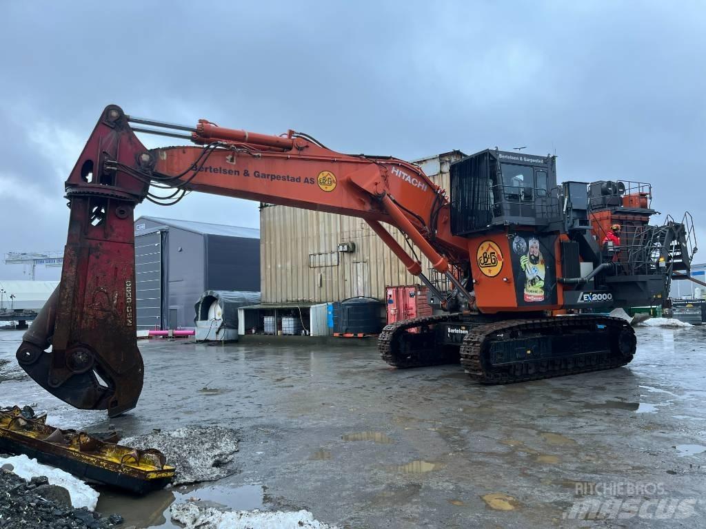 Hitachi EX2000-7BBH Yıkım ekskavatörleri