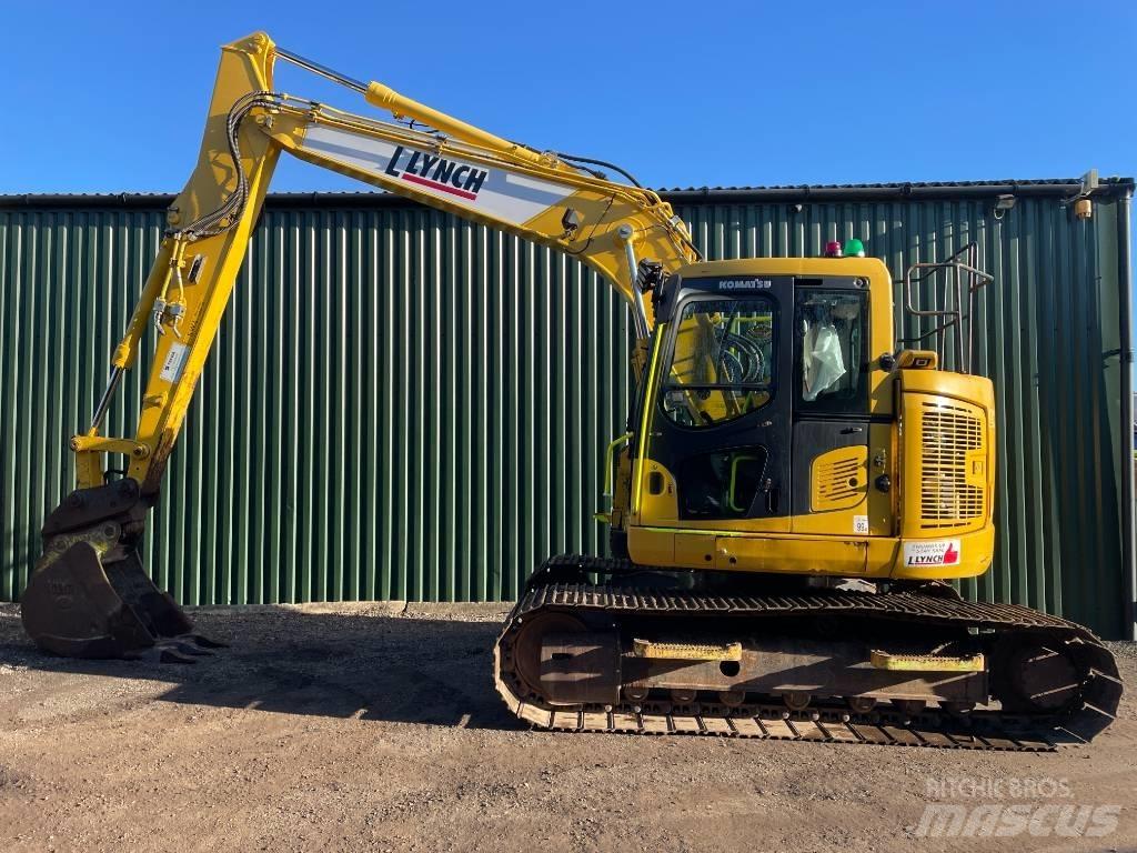 Komatsu PC 138 Paletli ekskavatörler