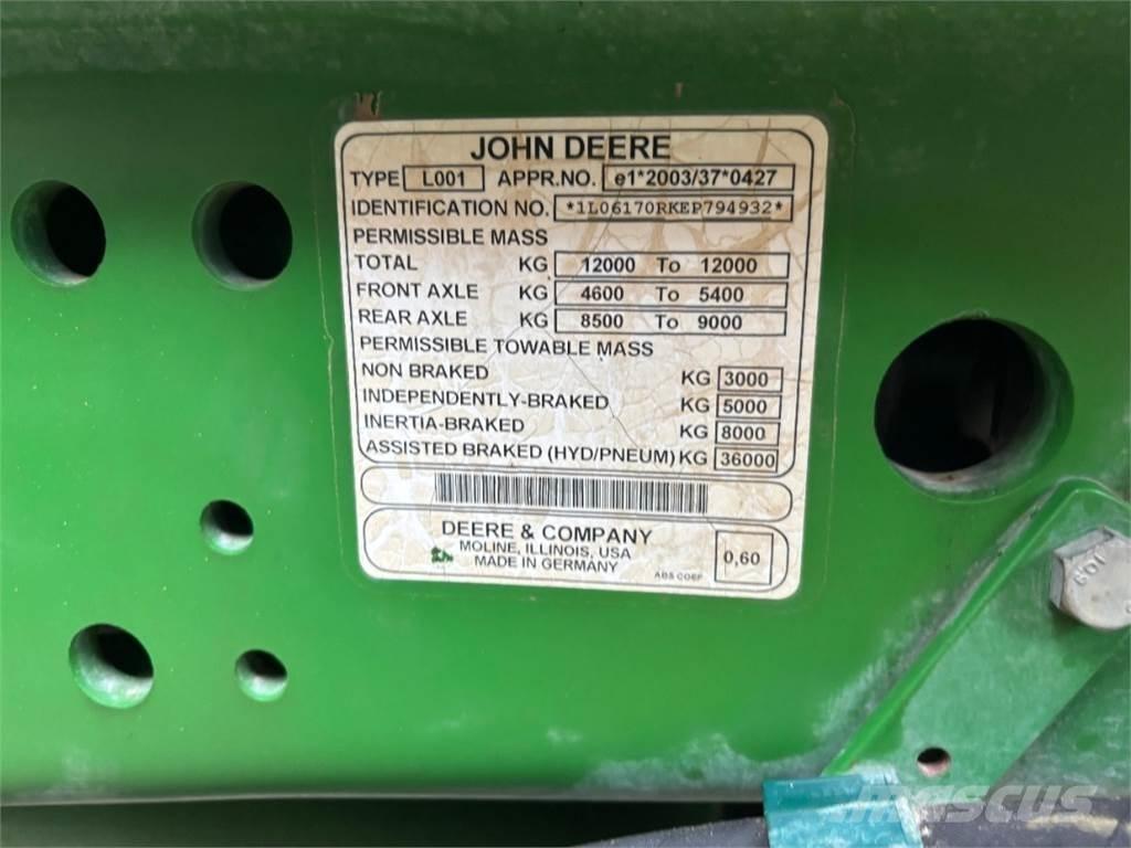 John Deere 6170R Traktörler