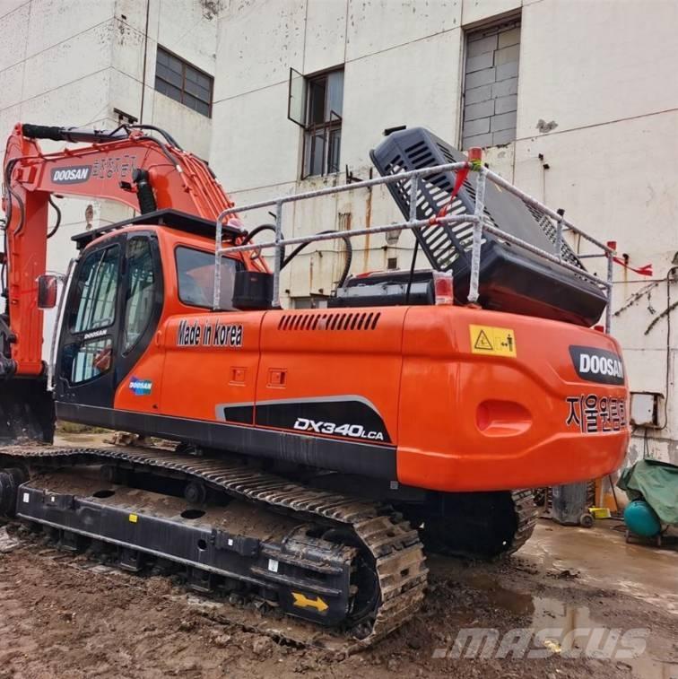 Doosan DX 340 LC Paletli ekskavatörler