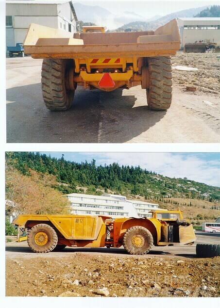 Wagner MT425-3 Yer Altı Maden Kamyonları