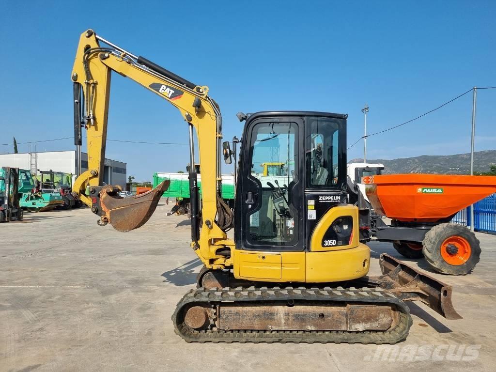 CAT 305 D CR Mini ekskavatörler, 7 tona dek