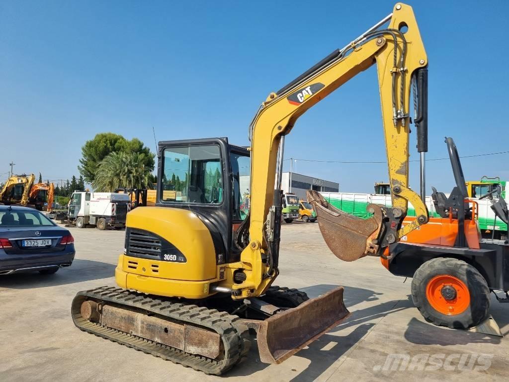 CAT 305 D CR Mini ekskavatörler, 7 tona dek