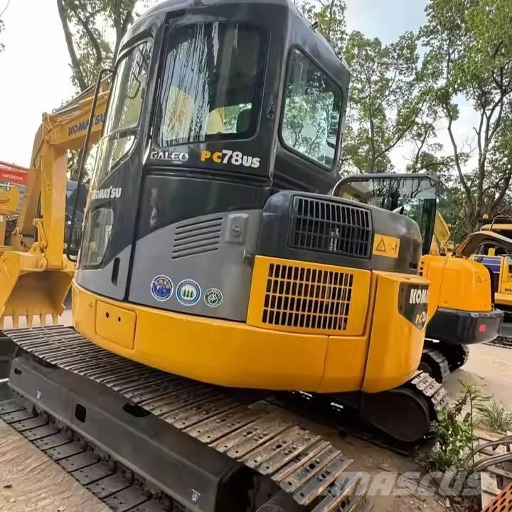 Komatsu PC 78 US Mini ekskavatörler, 7 tona dek