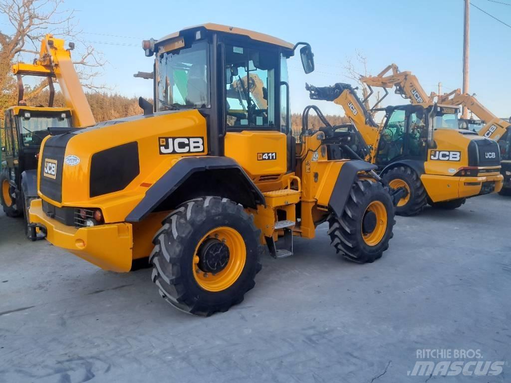 JCB 411 Tekerlekli yükleyiciler