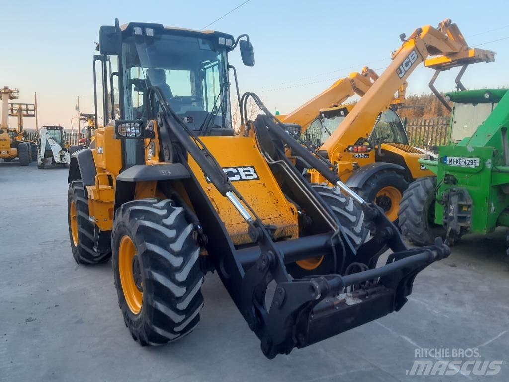 JCB 411 Tekerlekli yükleyiciler
