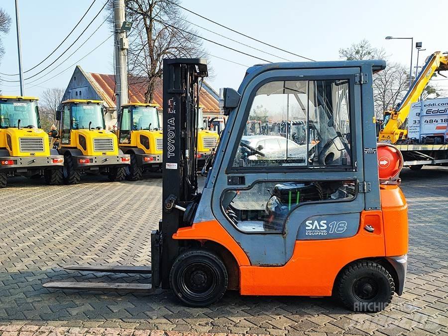 Toyota 42-7FGF18 LPG'li forkliftler