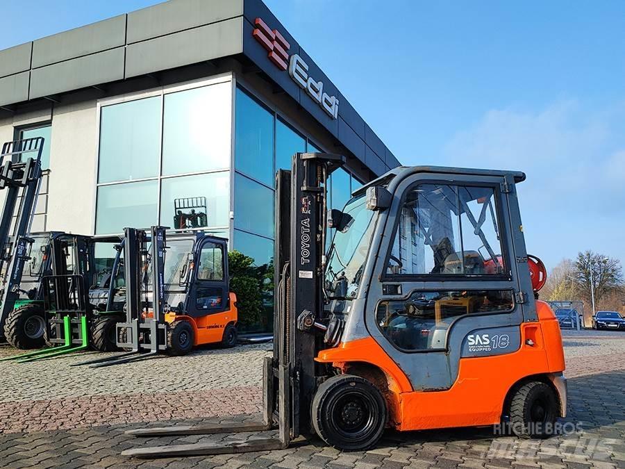 Toyota 42-7FGF18 LPG'li forkliftler