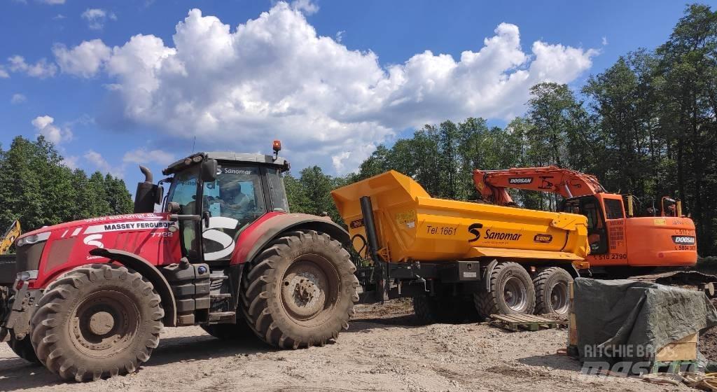 Stronga DL1000HP Boşaltma römorkları