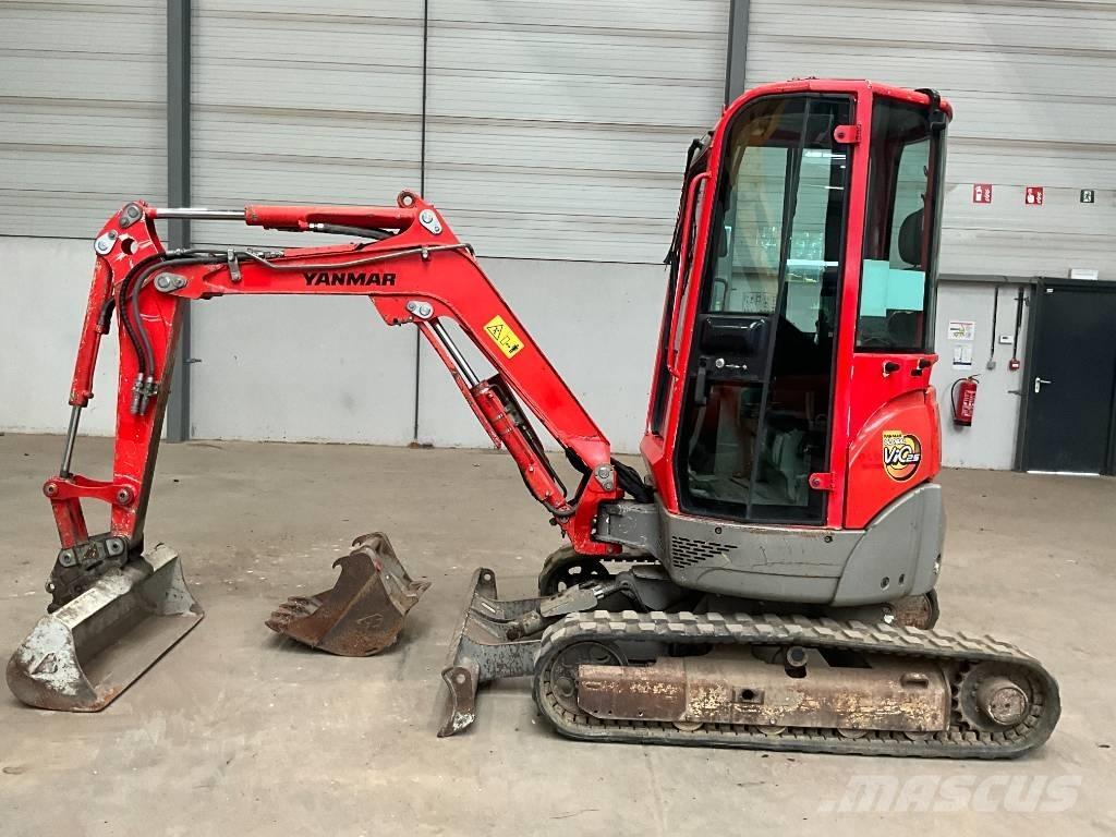 Yanmar Vio 25-4 Mini ekskavatörler, 7 tona dek