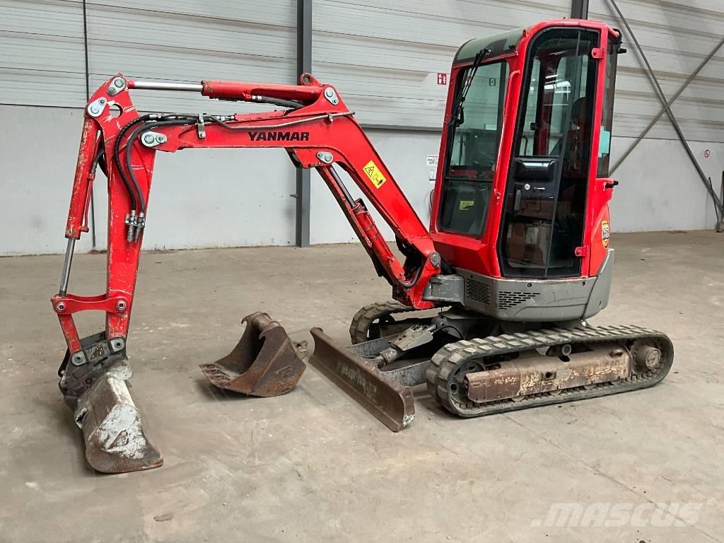 Yanmar Vio 25-4 Mini ekskavatörler, 7 tona dek