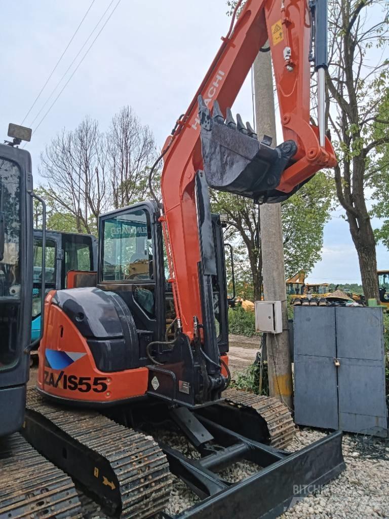 Hitachi ZX55 Mini ekskavatörler, 7 tona dek