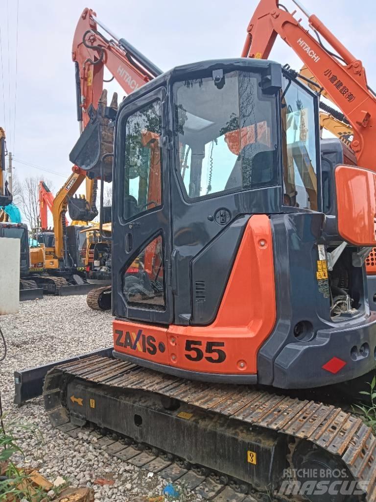 Hitachi ZX55 Mini ekskavatörler, 7 tona dek