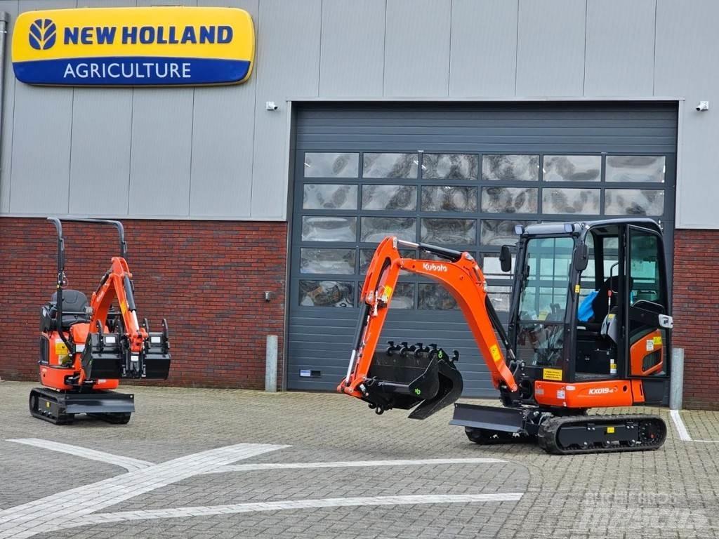Kubota KX019-4 Mini ekskavatörler, 7 tona dek