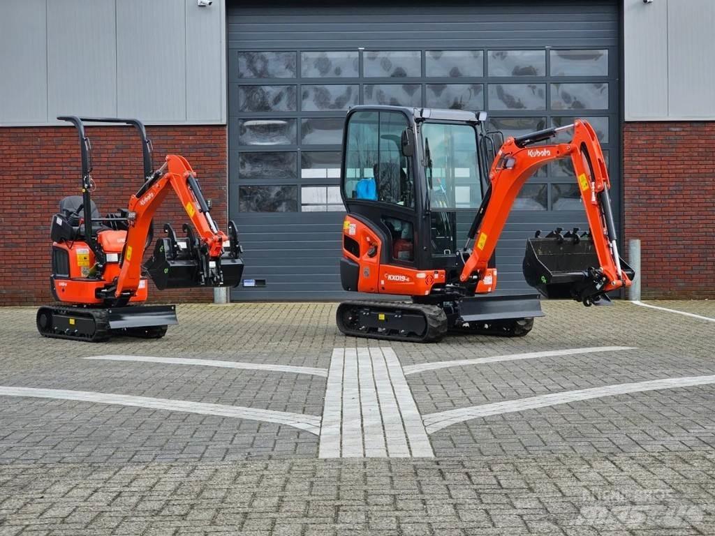 Kubota KX019-4 Mini ekskavatörler, 7 tona dek