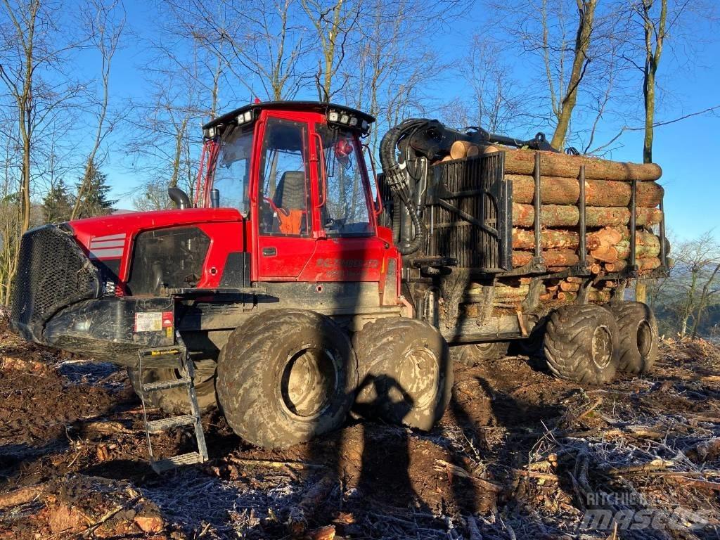 Komatsu 855 Tomruk yükleyici traktörler