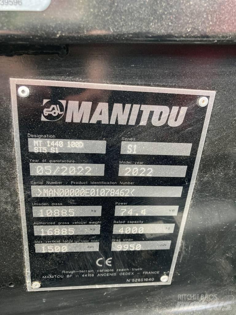 Manitou MT 1440 Teleskopik yükleyiciler