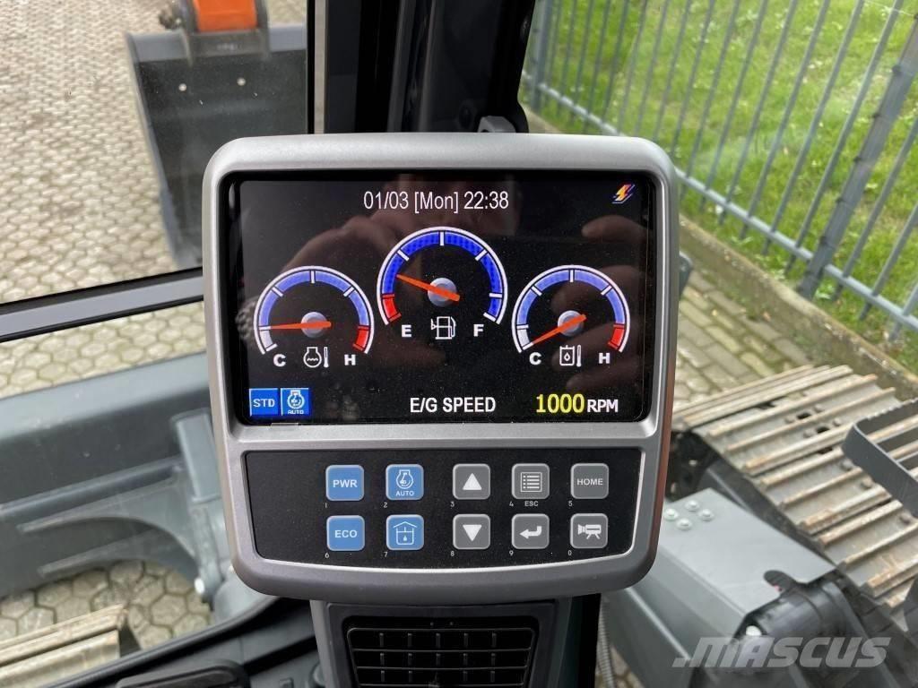 Doosan dx140w Lastik tekerli ekskavatörler