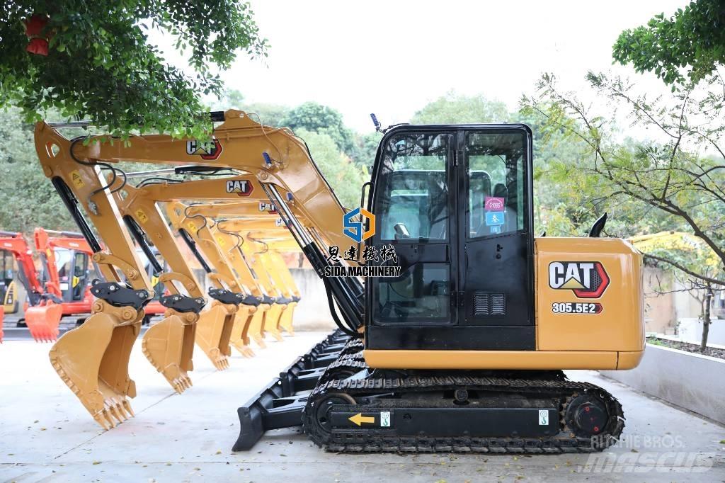 CAT 305.5E2 Mini ekskavatörler, 7 tona dek