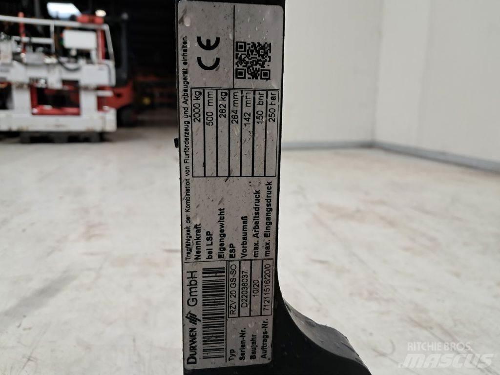 Durwen RZV20-GS-S0 Çatallar