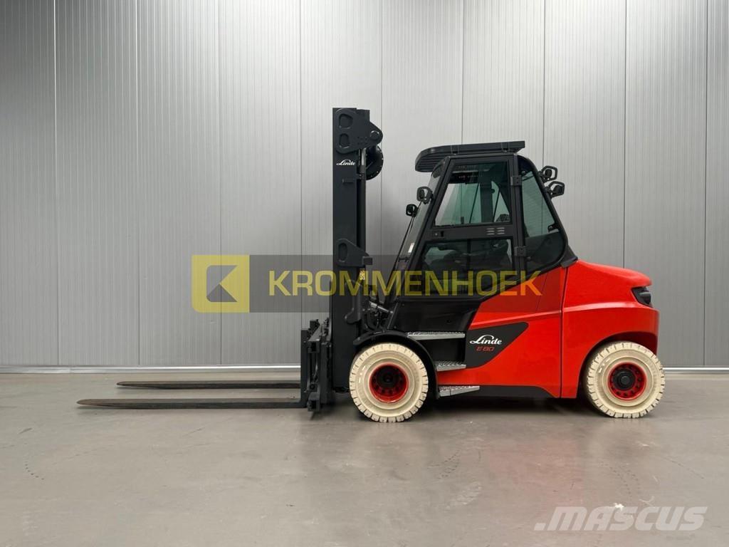 Linde E 80-900 Elektrikli forkliftler