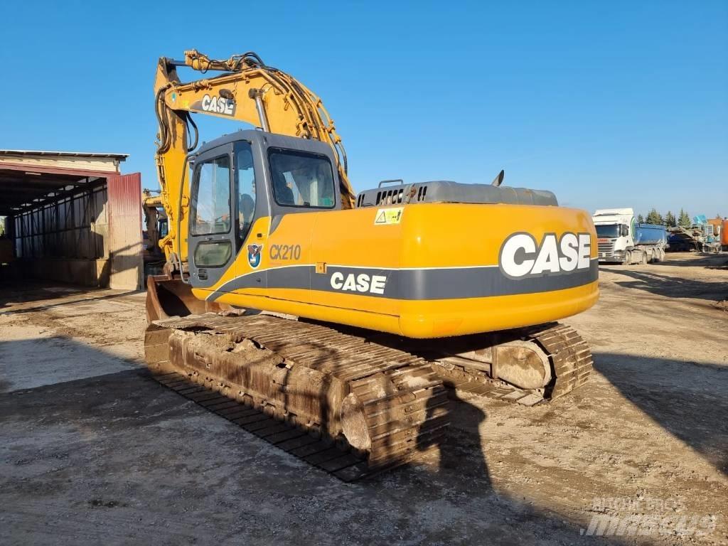 CASE CX 210 LC Paletli ekskavatörler