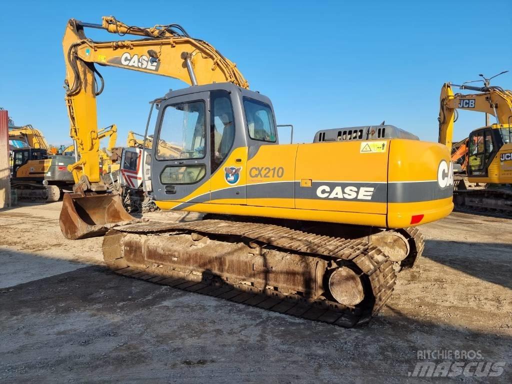 CASE CX 210 LC Paletli ekskavatörler
