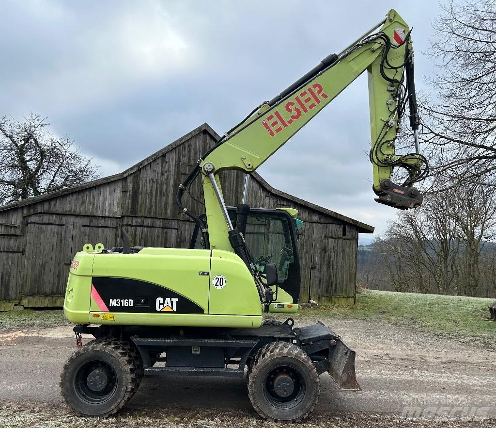 CAT M 316 D Lastik tekerli ekskavatörler