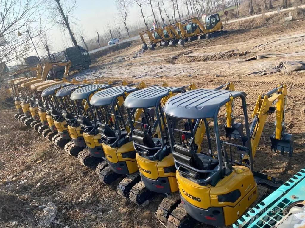 XCMG XE 17 U Mini ekskavatörler, 7 tona dek