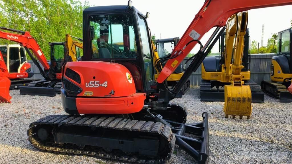 Kubota U 55-4 Mini ekskavatörler, 7 tona dek