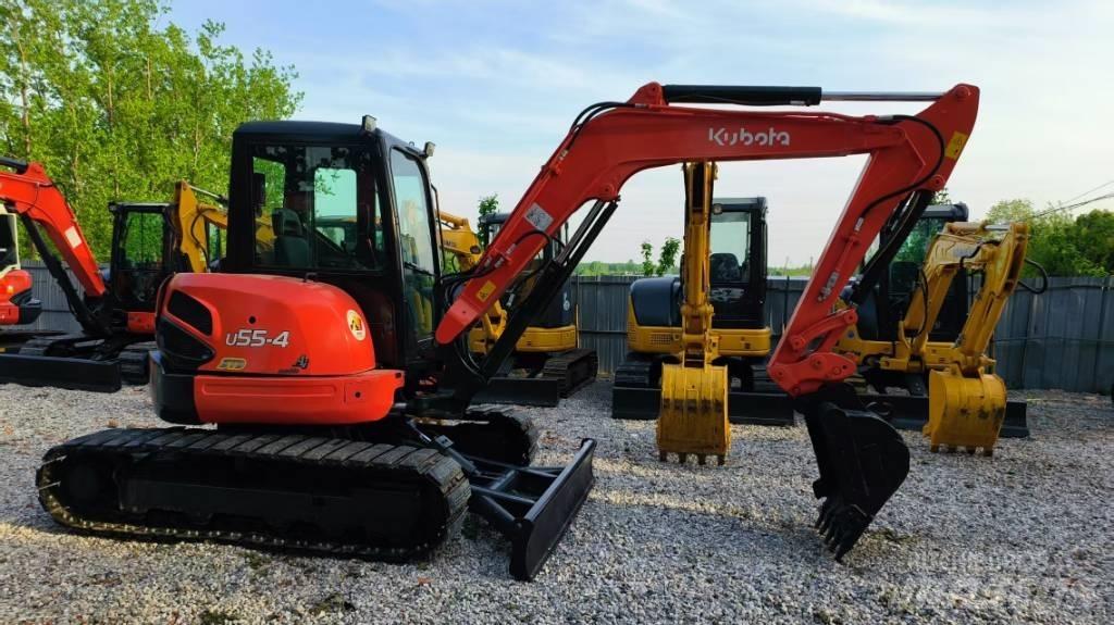 Kubota U 55-4 Mini ekskavatörler, 7 tona dek