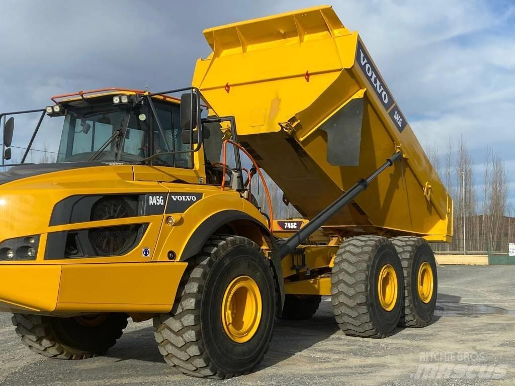 Volvo A 45 G Belden kirma kaya kamyonu