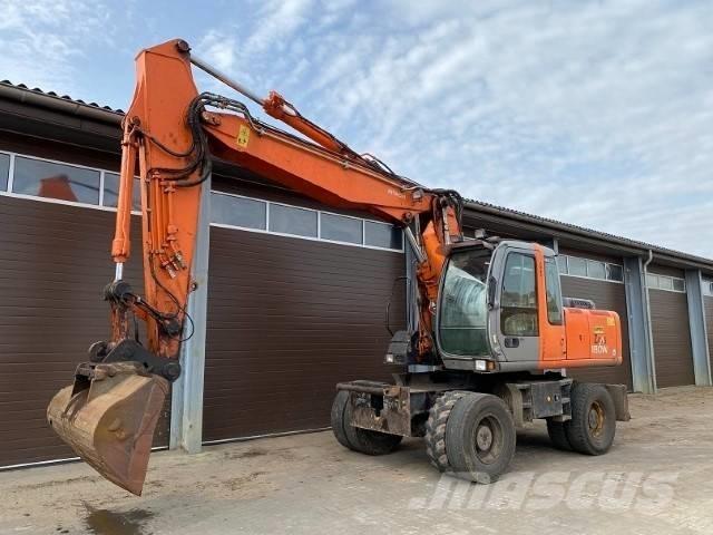 Hitachi ZX 180 W Lastik tekerli ekskavatörler