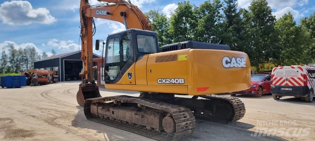 CASE CX 240 B Paletli ekskavatörler