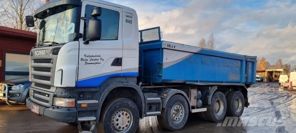 Scania R 480 8x4 Hidroliftli kamyonlar