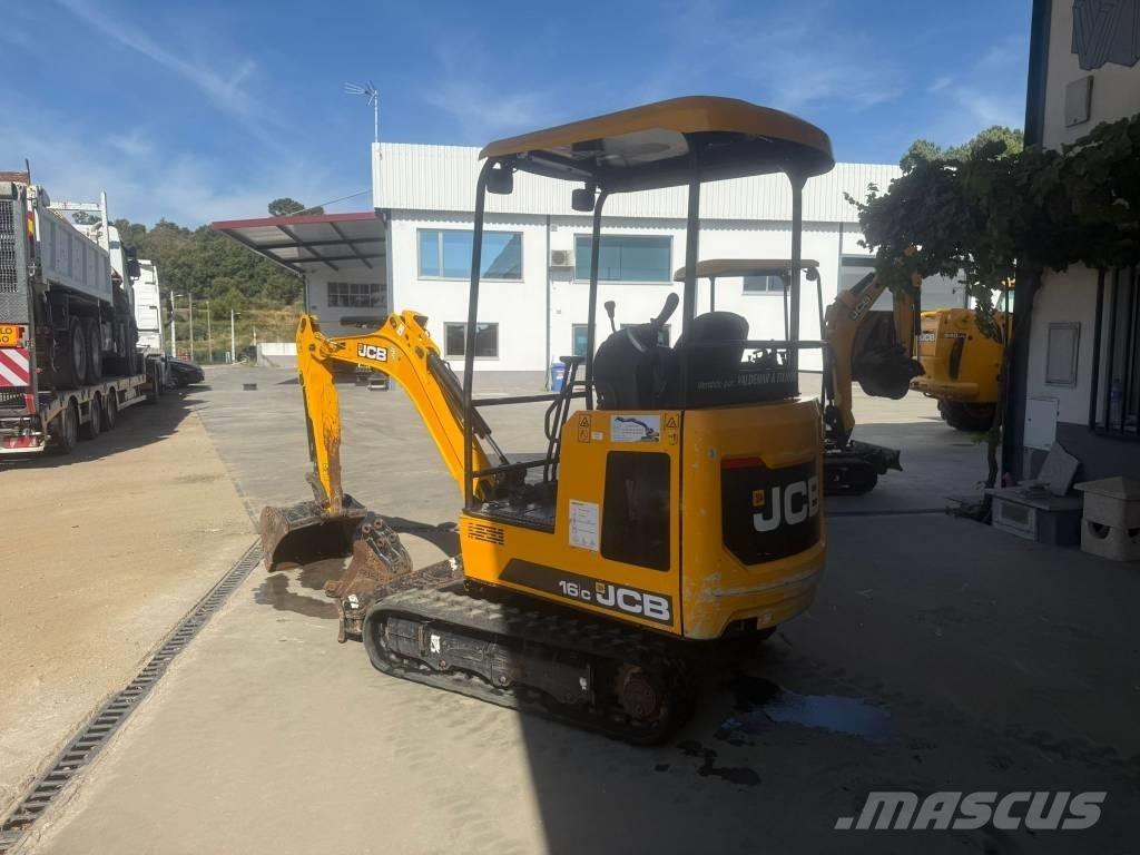 JCB 16 C-1 Mini ekskavatörler, 7 tona dek