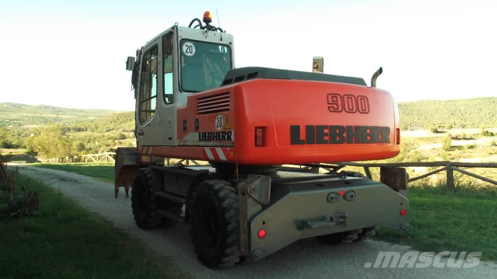 Liebherr A 900 C Lastik tekerli ekskavatörler