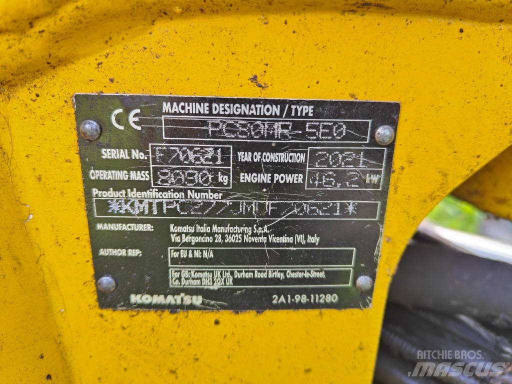 Komatsu PC 80 MR-5 Midi ekskavatörler 7 - 12 t