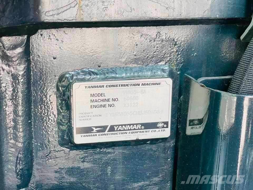 Yanmar VIO55 Mini ekskavatörler, 7 tona dek