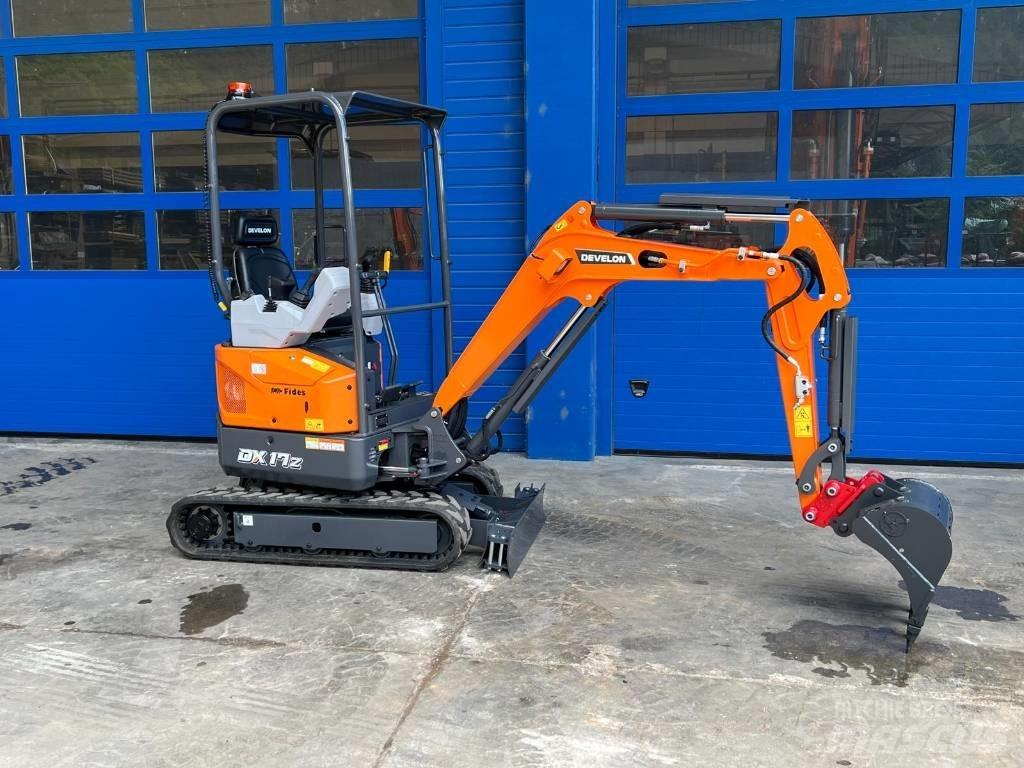Develon DX 17 Z-7 Mini ekskavatörler, 7 tona dek