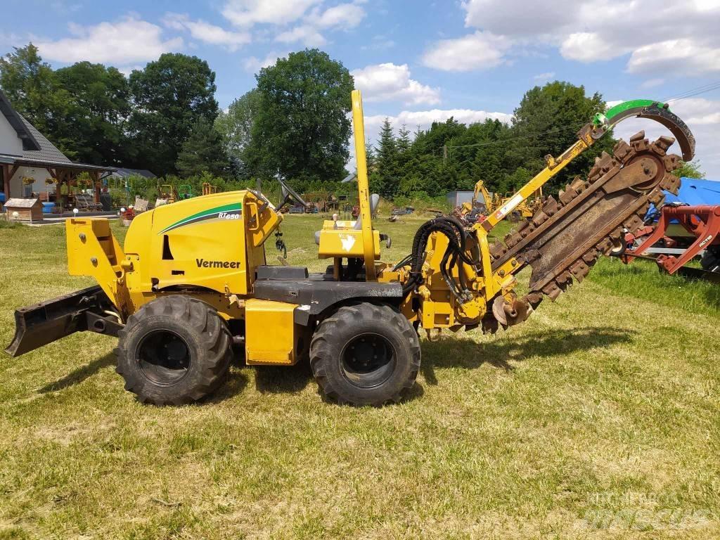 Vermeer RT650 Kanal kazma makinasi