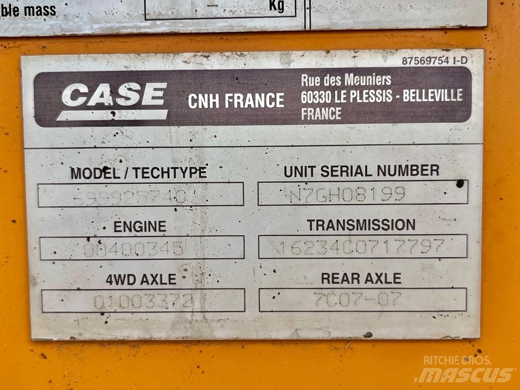 CASE 580 SR Kazıcı yükleyiciler - beko loder