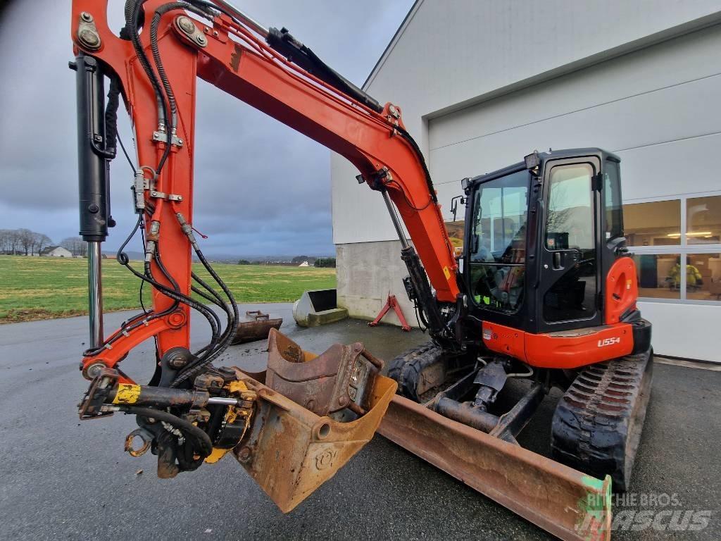 Kubota U 55-4 Mini ekskavatörler, 7 tona dek