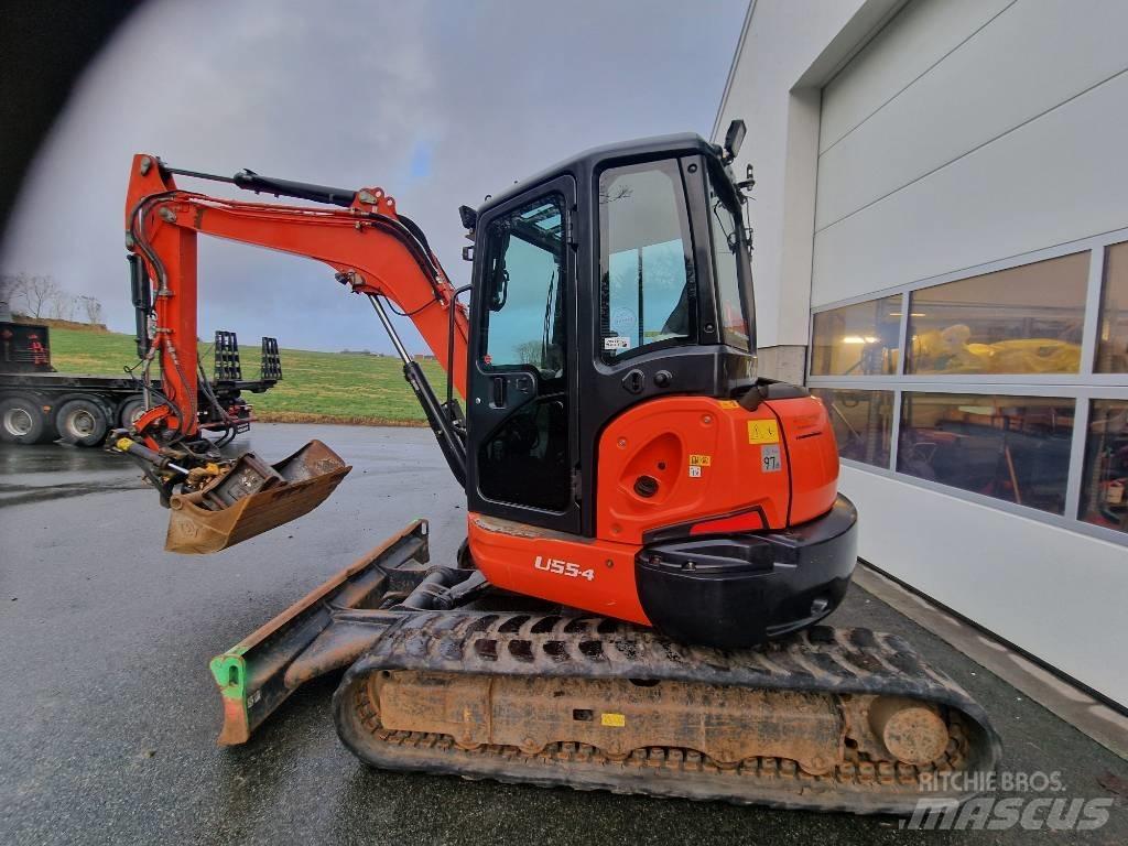 Kubota U 55-4 Mini ekskavatörler, 7 tona dek